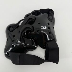 Cliff Keen Wrestling Headgear Earguard‎ Black Adjustable Straps Protective Gear
